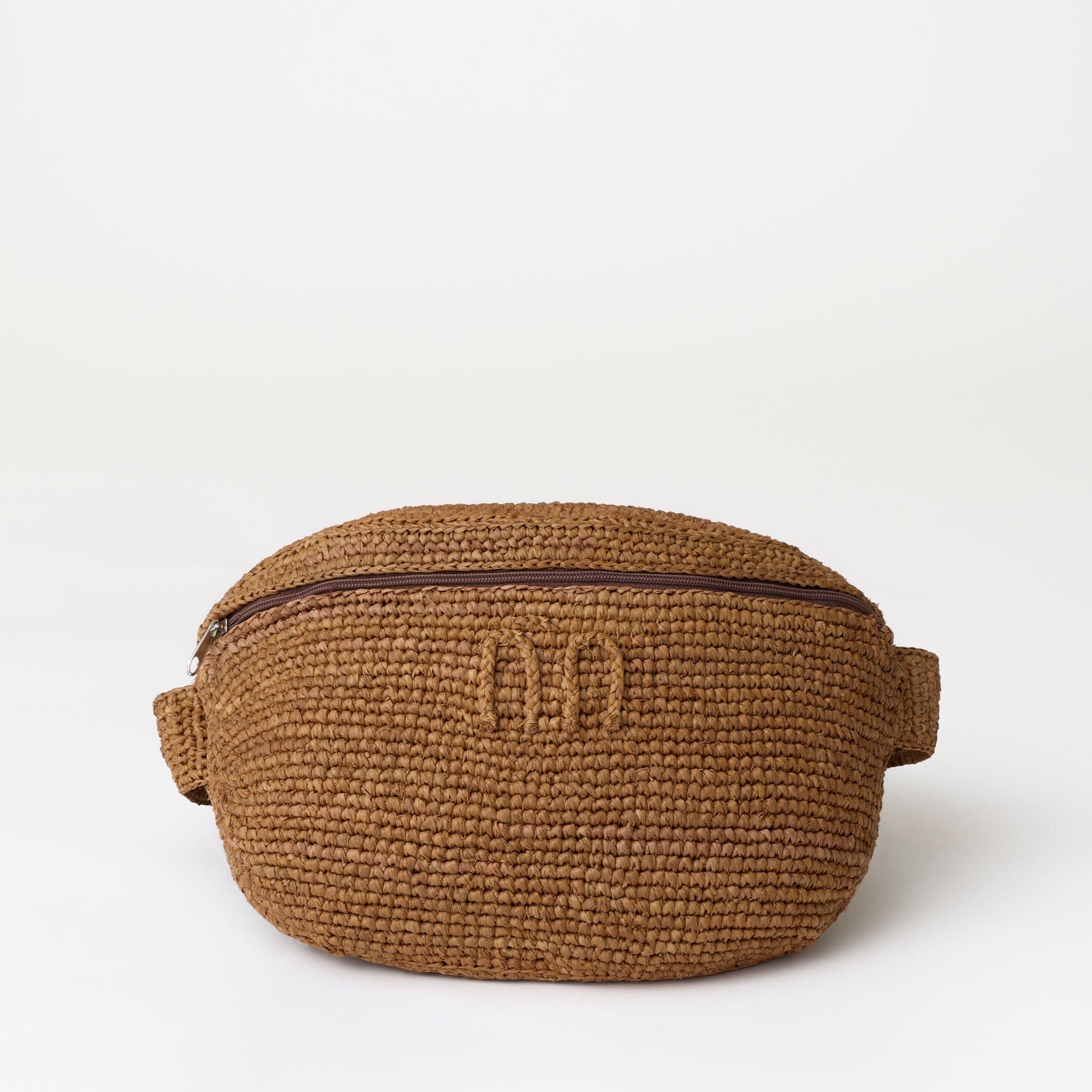 Raffia Belt Bag