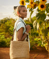 Raffia Bucket Bag
