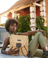Raffia Travel Backpack